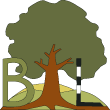Logo Baum und Landschaft